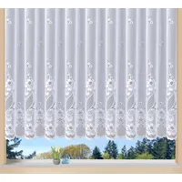 WECKBRODT Gardine »Chelsea«, (1 St.), Jacquard, strukturiert, halbtransparent, Bordüre,