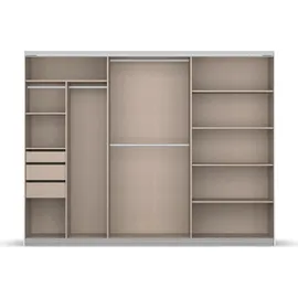 Rauch Schwebetürenschrank OTELI 271 x 210 x 62 cm Grau