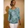 CREATION L Mesh-Shirt Blau 36