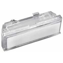 Ritto Klingeltaster transparent, Kunststoff, Außenabmessung B 67 x H 23mm