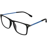 Fila VF9389 Brille, Mattschwarz, 52, Uni, Erwachsene, Schwarz, matt, 52