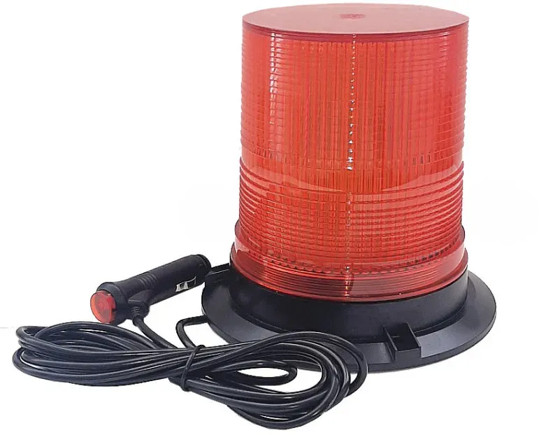 80-LED Signalleuchte XL 17 cm – Rundumleuchte (Notfall), 12V/24V, mit Bolzenbefestigung