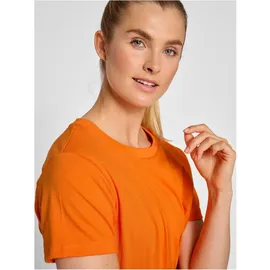 hummel Hmlred Heavy T-Shirt Orange XS