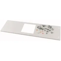 Eaton 122181 Frontblende, +Einbausatz, für NZM3, horizontal, 3p, HxB=200x600mm, Sonderfarbe XMN330806C-SOND-RAL*