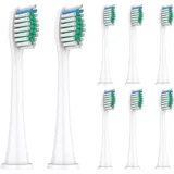 Perfekto24 Aufsteckbürsten Kompatibel für Phillips Sonicare (8er Pack) - Ersatzbürsten für Philips Sonicare