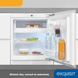 GGV Exquisit UKS130-4-FE-010E Unterbaukühlschrank (121 l, 823 mm hoch)
