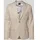 zuitable Sakko mit Brustleistentasche Modell 'DiNick', Beige, 56