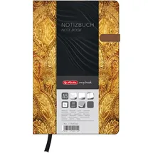 Herlitz 11369360 Notizbuch my.book Lady, Oriental, mit Magnetverschluß, A5, 96 Blatt liniert