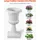 Vevor Blumenspindel 25 x 42 cm Weiß