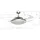 Fanaway Evo 2 122 cm Deckenventilator chrom/gebürstet