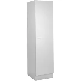 Seitenschrank Weiß matt 50 x 200 x 60 cm Weiß