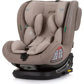Chipolino Kindersitz Peak i-Size (40 - 150 cm) Isofix, SPS, drehbar, verstellbar beige