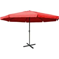 Mendler Meran Pro Ø 500 cm bordeaux ohne Ständer