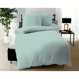 Kaeppel Mako-Satin Bettwäsche Uni 3000/653 mint 155x220 cm / 80x80 cm