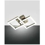 Fabas Luce BARD moderne LED-Deckenleuchte 21W mattgold 3394-28-225 Fabas Luce