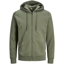 JACK & JONES Herren Basic Reißverschluss Baumwoll Hoodie - XXL