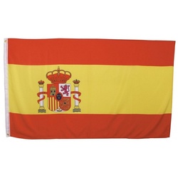 MFH Fahne Fahne 90 x 150 cm - Spanien - rot/gelb/rot rot