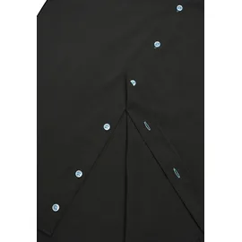 RUSTY NEAL Langarmhemd RUSTY NEAL, Herren, Gr. 4XL, EURO-Größen, bunt (schwarz, türkis), 60% Baumwolle, 37% Polyester, 3% Elasthan, unifarben, Hemden, mit Krawatte