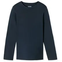 SCHIESSER Pyjamashirt Mix Relax Blau M