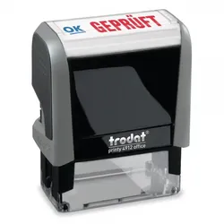 Trodat Office Printy Textstempel "Geprüft" 4912 (47x18 mm)