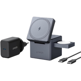 Anker 3-in-1 Cube with MagSafe schwarz Y1811HA1