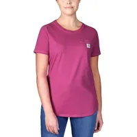 CARHARTT Force Pocket Relaxed Fit Kurzarm-t-shirt - Magenta Agate