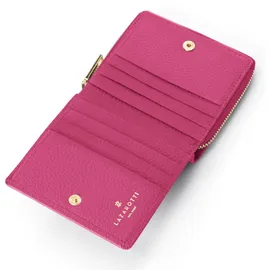 lazarotti Bologna Leather Geldbörse Damen hot pink