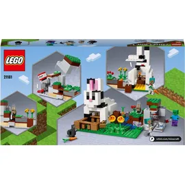 LEGO Minecraft Die Kaninchenranch 21181