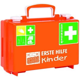 Söhngen Kinder Schule Erste-Hilfe-Koffer 26 x 17 x 11 cm orange