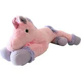 Geschenkestadl XXL Einhorn Rosa Plüschtier 110 cm riesen groß Kuscheltier