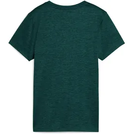 Puma W Tad Essential Heather Logo Tee grün XS