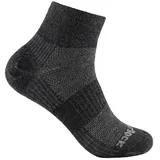 WrightSock Unisex Coolmesh II Merino Quarter schwarz