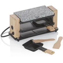 Raclette/Stein Bedretto Granit schwarz 2Personen 27,0x11,0x13,0cm