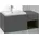 Waschbeckenunterschrank C57201 1001x423x516mm Wine Red