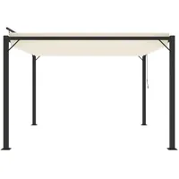 vidaXL Partezelt 3 x 3 m Creme