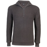 Brandit Textil Brandit Marine Troyer Strick-Sweater anthrazit