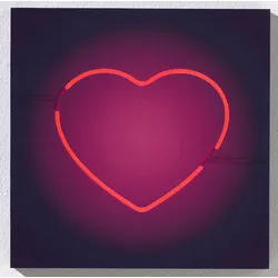 Bild LED HERZ