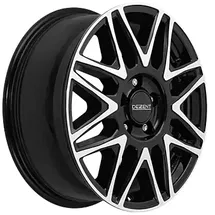 Dezent KH dark 6,5 x 16 5 x 108 ET47 MB65,1 Schwarz Poliert