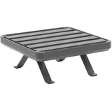 Zebra Technologies Sky Lounge Hocker 70 x 70 x 28,5 cm grau