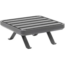Zebra Technologies Sky Lounge Hocker 70 x 70 x 28,5 cm grau