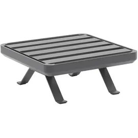 Zebra Technologies Sky Lounge Hocker 70 x 70 x 28,5 cm grau