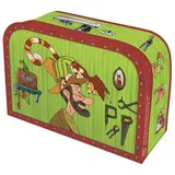 Trötsch Verlag Pettersson und Findus Kinderkoffer klein, Pappkoffer, Koffer aus Pappe, Geschenk Verpackung, Gutschein Verpackung,Spielkoffer, Metallgriff und Metallhenkel, Reisekoffer Kinder