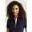 Slim Fit Poloshirt Blau XXL