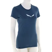 Salewa Solid Dry Damen Funktionsshirt-Dunkel-Blau-42