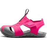 Nike Sunray Protect 2 (TD) Sneaker, Hyper PINK/Fuchsia Glow-Smoke Grey, 17 EU