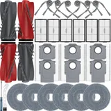 bluearks Zubehörset für Roborock Saros 10R/Saros 20/Qrevo Curv 2 Pro/Qrevo CurvX/Qrevo Curv 2 ProX