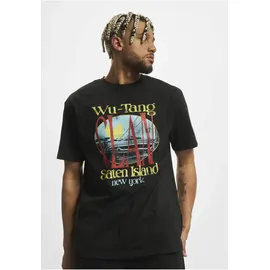 Upscale by Mister Tee Wu Tang Staten Island Oversize Kurzarm-T-Shirt Black M