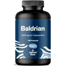 nature flow Baldrian Hochdosiert Kapseln 190 St.