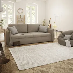 Wollteppich MY HOME "Wolltraum Passion", beige (natur, grau), B:200cm H:10mm L:200cm, Wolle, Baumwolle, Teppiche, Wendeteppich, handgewebt, melierte Optik, reine Wolle, Wohnzimmer