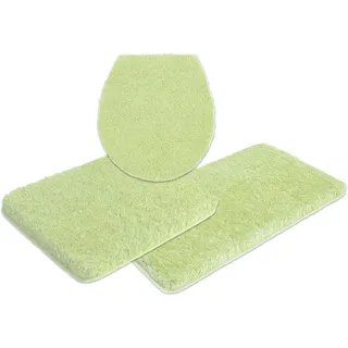 Badematte »Sanremo«, Badvorleger, Badezimmer Teppich, sehr weich durch Microfaser, Badematten auch als 3 teiliges Set erhältlich